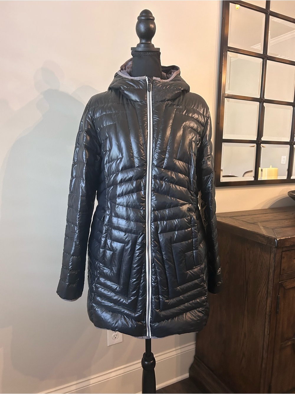 Lolë Gisele Down Jacket, an urban mid-length winter coat